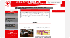 Desktop Screenshot of croixrougebf.org